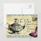 Tea Time Briefkaart (Voorkant / Achterkant)