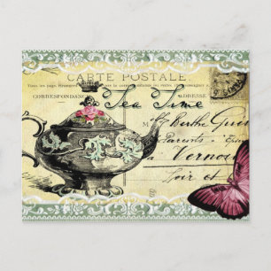Tea Time Briefkaart