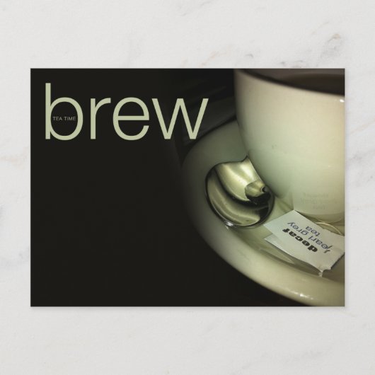 Tea Time Briefkaart (Voorkant)