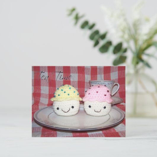 Tea Time Briefkaart (Staand voorkant)