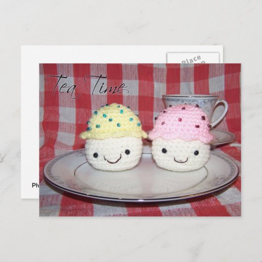 Tea Time Briefkaart (Voorkant / Achterkant)