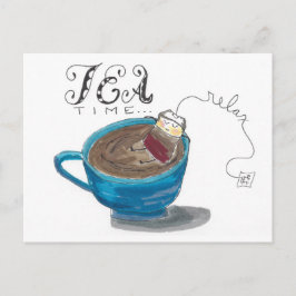 Tea Time Briefkaart