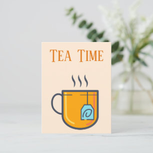 Tea Time Briefkaart