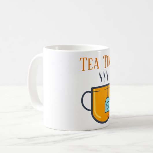 Tea Time Coffee Mok (Voorkant links)