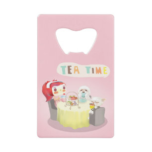 Tea Time Creditkaart Flessenopener