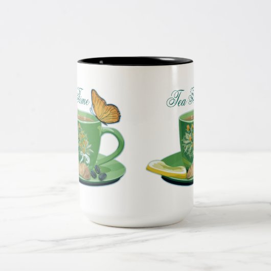 Tea Time Cup & Saucer Mok (Center)