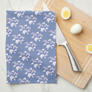 Tea Time Dala Horses Theedoek