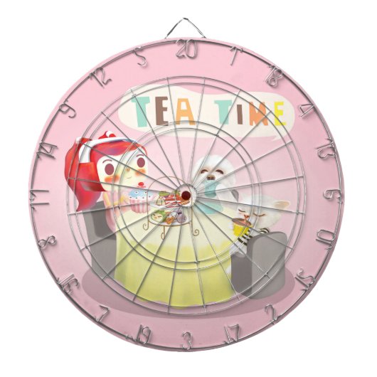 Tea Time Dartbord (Voorkant)