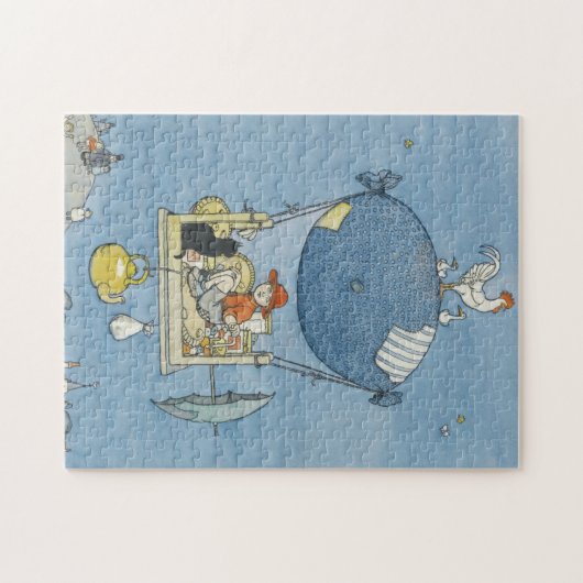 Tea time door William Heath Robinson Legpuzzel (Horizontaal)