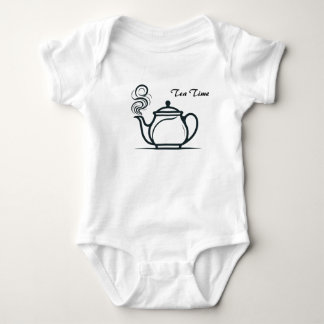 Tea Time Elegance thee stoompot wit Romper