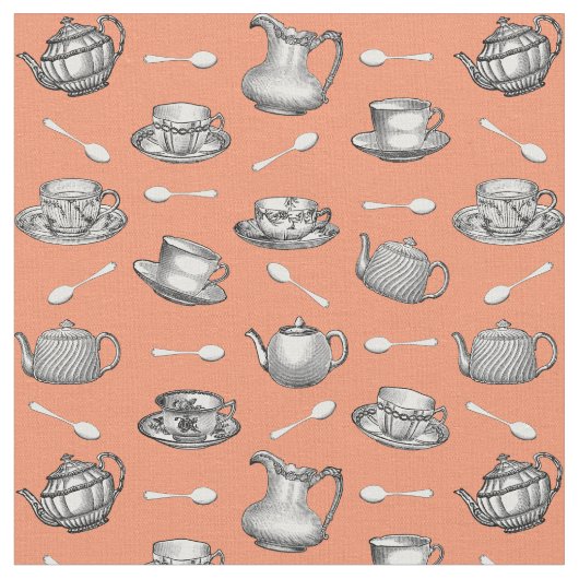 TEA TIME FABRIC STOF (Close Up)