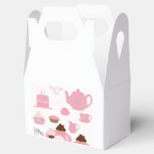 Tea Time Favor Box Bedankdoosjes (Geopend)