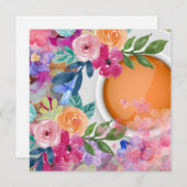 Tea Time Feestdagenkaart (Voorkant / Achterkant)