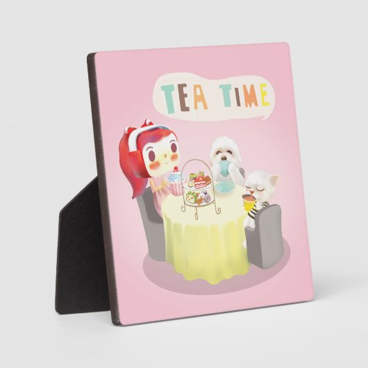 Tea Time Fotoplaat (Voorkant)