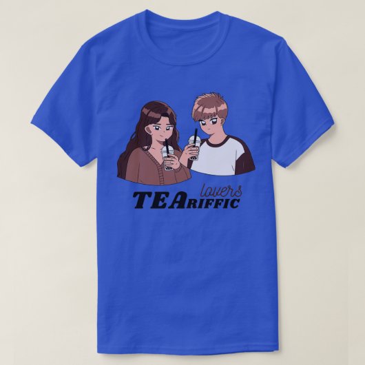Tea Time Framed 25 T-shirt (Design voorkant)