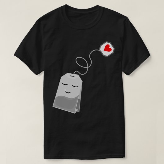 Tea Time Funny Tea Cup T-shirt (Design voorkant)