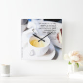 Tea Time, Gerald Durrell citeert Vierkante Klok (Huis)