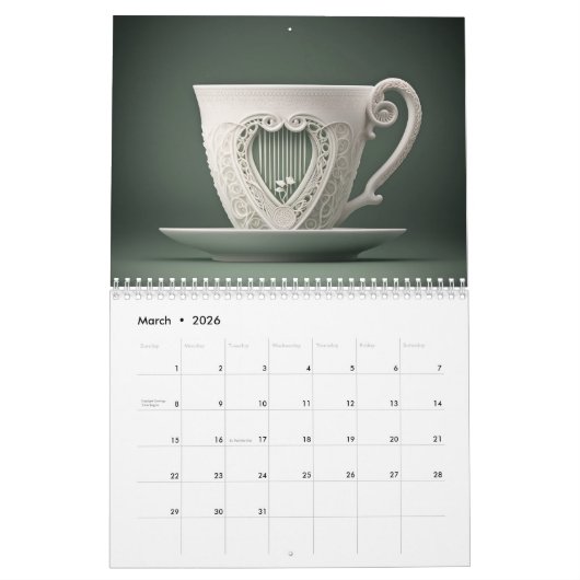 Tea Time II Kalender (Mar 2026)