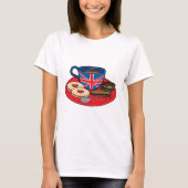 Tea Time in Brittannië T-shirt (Voorkant)