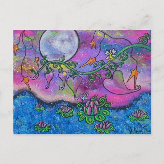 Tea Time in Paradise Fairies Briefkaart (Voorkant)