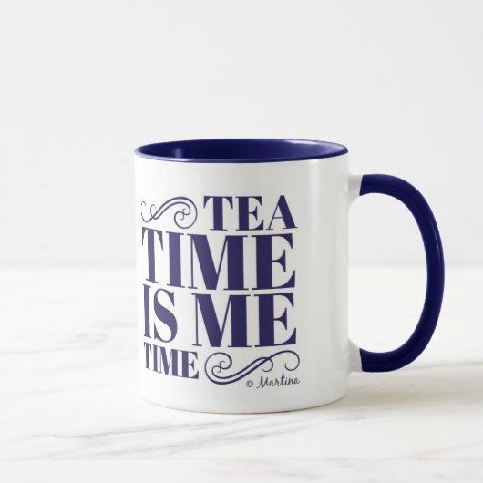 Tea Time is Me Time Mok - marine (Rechts)