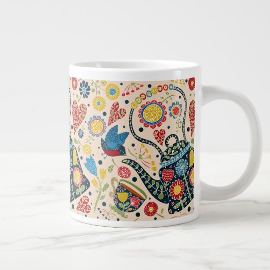 Tea Time Jumbo Mok voor meerdere toepassingen (Rechts)