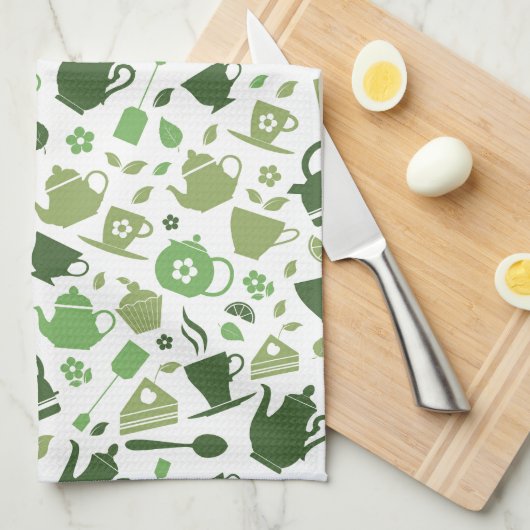 Tea Time Kitchen Towel Theedoek (Quarter Fold)