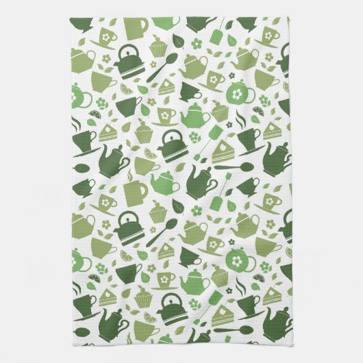 Tea Time Kitchen Towel Theedoek (Verticaal)