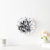 Tea Time Mad Hatter Ronde Klok (Huis)