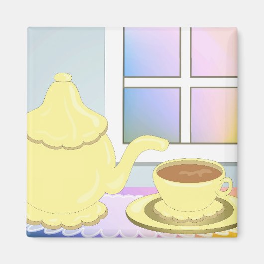 Tea Time. Magneet (Voorkant)