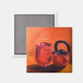 Tea Time Magneet (Voorkant / Achterkant)