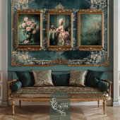 Tea Time Mary Antoinette Zwaar Gewicht Decoupage Inpakpapier Vel