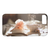 Tea Time met een goed boek Case-Mate iPhone Case (Achterkant (Horizontaal))