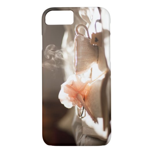 Tea Time met een goed boek Case-Mate iPhone Case (Achterkant)