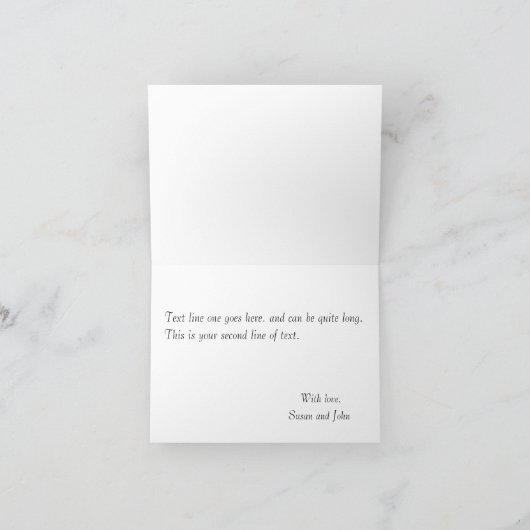 Tea Time Note Kaart (Binnen)