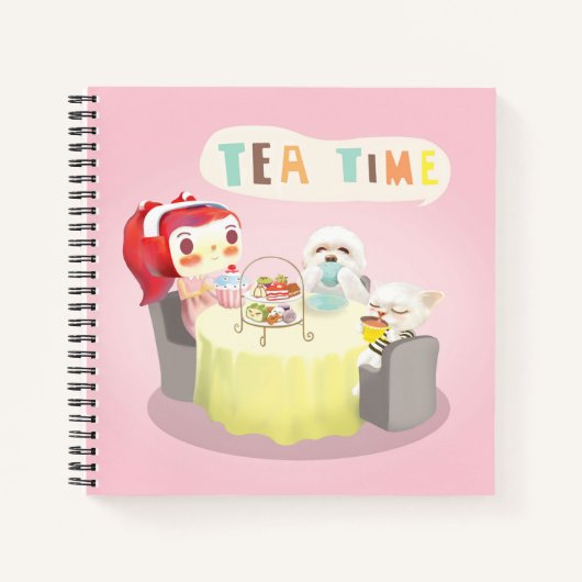 Tea Time Notitieboek (Voorkant)