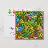 Tea Time onweerstaanbare feestuitnodigingen Kaart (Voorkant / Achterkant)