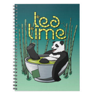 Tea Time Panda Notitieboek