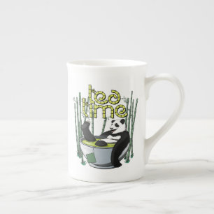 Tea Time Panda Porselein Kop