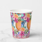 Tea Time Papieren Bekers (Rechts)