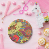 Tea Time Petten Papieren Bordje (Feest)