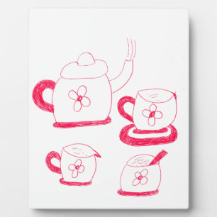Tea Time Photo Plaque Fotoplaat