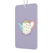 Tea Time Polka Dot Teapot Tea Party Teaparty Luchtverfrisser (Links)