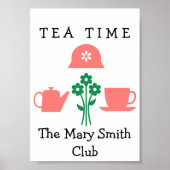 Tea Time Poster (Voorkant)