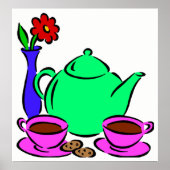 Tea Time Poster (Voorkant)