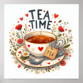 Tea Time Poster (Voorkant)