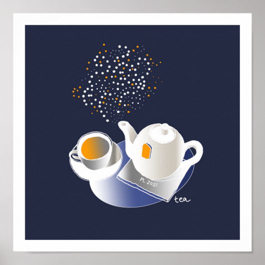 Tea Time Poster (Voorkant)