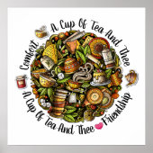 Tea Time Poster (Voorkant)