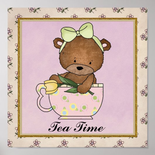 Tea Time poster (Voorkant)