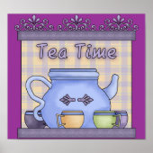 Tea time poster (Voorkant)